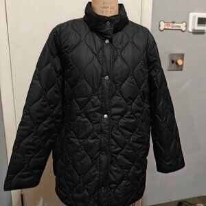 Woman's 32 Degrees Black Jacket. (Bubble Jacket) Size XL